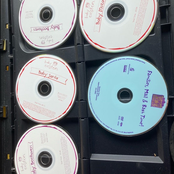 Baby Mozart/Baby Beethoven DVD disks (priced each, but bundle discount). - Picture 2 of 3